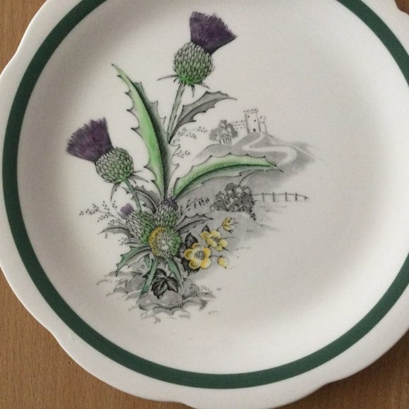 Vintage Crown Ducal Blink Bonnie AGR &Co hand engraved  hand painted underglaze - Picture 3 of 5